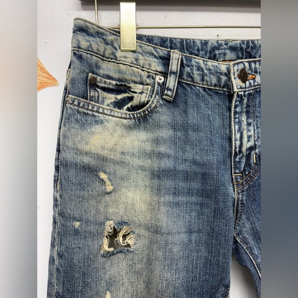 Denim & Supply Ralph Lauren Distressed Boyfriend Jeans - Picture 2 of 16